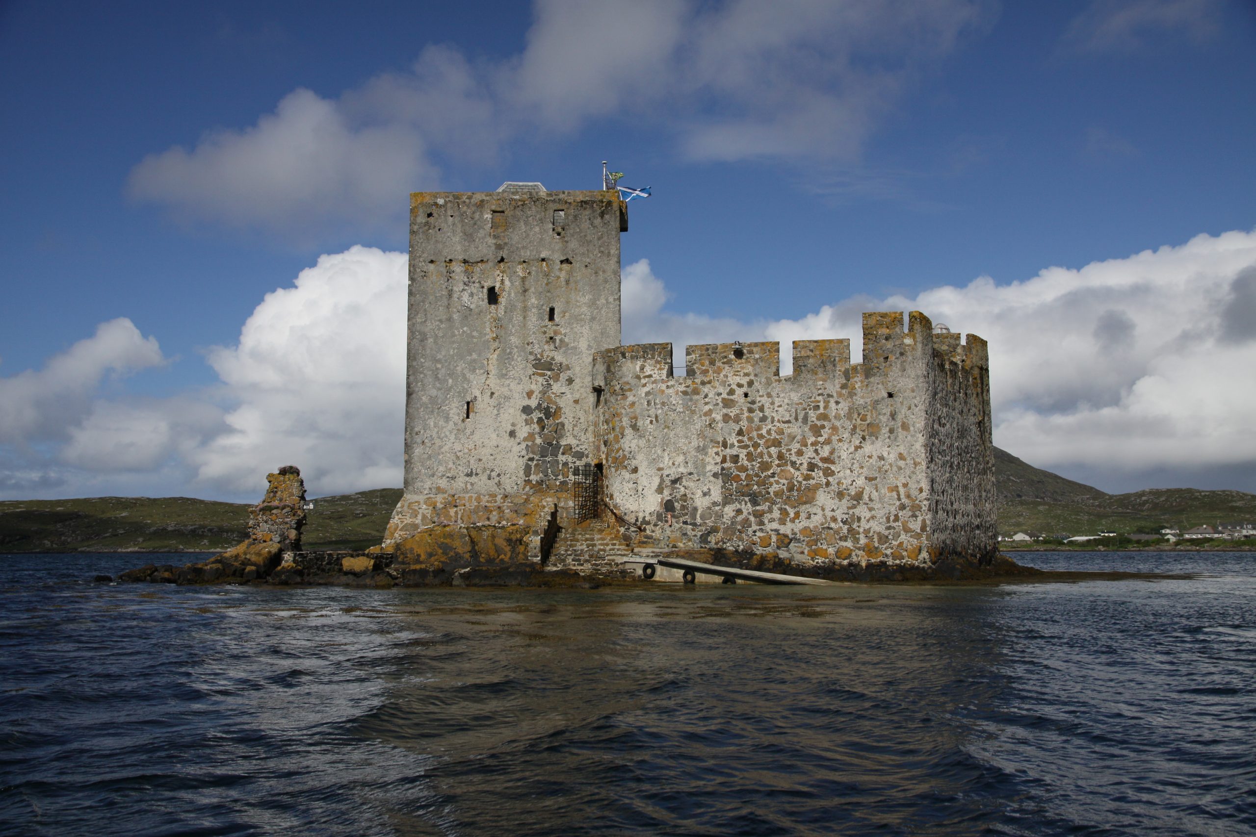 Historic Environment Scotland:  Castlebay Pier Repairs at Kisimul Castle