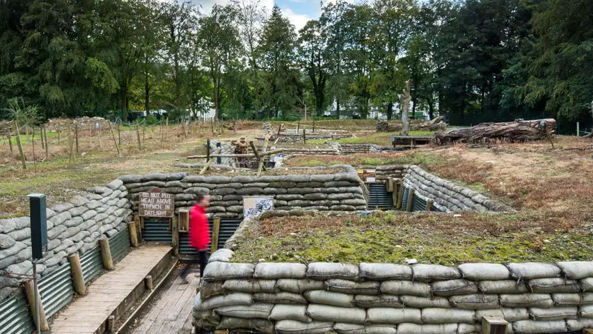 Cavan County Council:  WW1 Trenches Rehabilitation Works at Museum